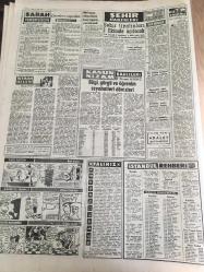 YENİ SABAH GAZETESİ  3 EYLÜL  1961 YIL :24 SAYI :8072--D. Kuvvetlerine  karşı  işlenen suçlara ait  tasarı  kanunlaştı --Kasım Gülek  Bütün Memleketi  Dolaşacak --Gangster  ve arkadaşı  dün  orfi  idareye  teslim edildi--At mezbahası  basıldı  491 kilo  et ele geçirildi --Öğretmen  teminatı  hakim teminatından  önce gelir --Şehir  tiyatroları  1 Ekim de açılacak --Amerikan  yardımında  büyük  kısıntı yapıldı --Ruslar Kutuplarda  manevra  yapacaklar --Amerika kendini nasıl savunacak --Fenerbahçe  4-0 , Galatasaray  1-0 galip --Galibiyeti  kaçıran  Göztepeliler oldu --G.Birliği :1 İzmir Spor :0 A.Ordu :5 -DemirSpor :2--Galatasaray idare heyeti iş başında --