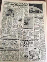 YENİ SABAH GAZETESİ  3 EYLÜL  1961 YIL :24 SAYI :8072--D. Kuvvetlerine  karşı  işlenen suçlara ait  tasarı  kanunlaştı --Kasım Gülek  Bütün Memleketi  Dolaşacak --Gangster  ve arkadaşı  dün  orfi  idareye  teslim edildi--At mezbahası  basıldı  491 kilo  et ele geçirildi --Öğretmen  teminatı  hakim teminatından  önce gelir --Şehir  tiyatroları  1 Ekim de açılacak --Amerikan  yardımında  büyük  kısıntı yapıldı --Ruslar Kutuplarda  manevra  yapacaklar --Amerika kendini nasıl savunacak --Fenerbahçe  4-0 , Galatasaray  1-0 galip --Galibiyeti  kaçıran  Göztepeliler oldu --G.Birliği :1 İzmir Spor :0 A.Ordu :5 -DemirSpor :2--Galatasaray idare heyeti iş başında --