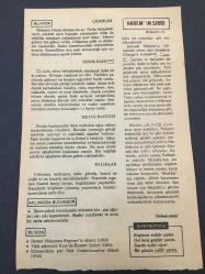 1 ARALIK 1979 -TAKVİM YAPRAĞI-DOĞUM GÜNÜ HEDİYESİ-HÜRRİYET TAKVİMİ,ÇOCUĞA İSİM,BU AYDA ÇİÇEKLER,SÜLEYMAN ERGÜNERİN ÖLÜMÜ,1953,TÜRK ASKERİNİN KOREDE KUNİRİ ZAFERİ 1950,FAİK ÜSTÜNİDMANIN ÖLÜMÜ 1942