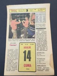 Efemera - 14 ARALIK 1979 -TAKVİM YAPRAĞI-DOĞUM GÜNÜ HEDİYESİ-HÜRRİYET TAKVİMİ,ÇOCUĞA İSİM,BİR YEMEK TARHANA ÇORBASI,ALMAN ZIRHLISININ İNTİHARI 1939,GEORGE WASHİNGTONUN ÖLÜMÜ 1799 - kitantik - kitaLog