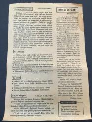 30 ARALIK 1979 -TAKVİM YAPRAĞI-DOĞUM GÜNÜ HEDİYESİ-HÜRRİYET TAKVİMİ,ÇOCUĞA İSİM,GÖRGÜ KURALLARI MEKTUPLAŞMA,ALİ MUHİTTİN HACIBEKİRİN ÖLÜMÜ 1974,RIZA TEVFİK BÖLÜKBAŞININ ÖLÜMÜ 1949,GÜLHANE ASKERİ TIP OKULUNUN AÇILIŞI 1898,YAVUZUN KUDÜSÜ FETHİ 1517