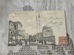K0008-CONSTANTİNOPLE TOPHANE 1899 SİYAH BEYAZ KARTPOSTAL