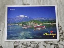 K0014-ANTALYA-PHASELİS-TÜRKİYE KARTPOSTAL