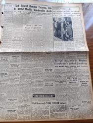 Yeni İstanbul Gazetesi - 10 Haziran 1956 - Ticaret Vekili Kalkınmamızın Nefes Alma Devrindeyiz Dedi - Darüşşafakalılar Cemiyeti Kongresi - Gıyas Akdeniz - Kıbrıs Türklerinin Atina'ya Verdiği Cevap - Hollywood'un Sinema Artisti Gary Cooper Konuştu - Savcılık Dün Halk Gazetesini Toplattırdı - Amerikan Başkanı Eisenhower Başarılı Bir Ameliyat Geçirdi - Pfizer Türk İlaç Fabrikasının Temeli Atıldı - Başvekil Adnan Menderes İstanbul'a Geldi - Hakem Galatasaray Kasımpaşa Maçını Tatil Etti - Nasuhi Baydar - Edebi Tefrikamız Muhtar Yazan Fikret Arıt Yazı Dizisi - Mareşal Bulganin'in Başkan Eisenhower'e Yolladığı Mektup - İngiliz Meşhurları Sir Walter Monckton - Puro Tuvalet Sabunları - Beşiktaş Ankara'da Hacettepe'yi Yendi - Ankara At Yarışları - İstanbul Radyosu Programı- Erkek Elbiselerinin Temizlenmesi - Avrupa Terzilerinin Modellerinden Çizgiler