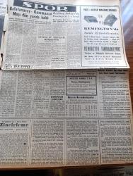 Yeni İstanbul Gazetesi - 10 Haziran 1956 - Ticaret Vekili Kalkınmamızın Nefes Alma Devrindeyiz Dedi - Darüşşafakalılar Cemiyeti Kongresi - Gıyas Akdeniz - Kıbrıs Türklerinin Atina'ya Verdiği Cevap - Hollywood'un Sinema Artisti Gary Cooper Konuştu - Savcılık Dün Halk Gazetesini Toplattırdı - Amerikan Başkanı Eisenhower Başarılı Bir Ameliyat Geçirdi - Pfizer Türk İlaç Fabrikasının Temeli Atıldı - Başvekil Adnan Menderes İstanbul'a Geldi - Hakem Galatasaray Kasımpaşa Maçını Tatil Etti - Nasuhi Baydar - Edebi Tefrikamız Muhtar Yazan Fikret Arıt Yazı Dizisi - Mareşal Bulganin'in Başkan Eisenhower'e Yolladığı Mektup - İngiliz Meşhurları Sir Walter Monckton - Puro Tuvalet Sabunları - Beşiktaş Ankara'da Hacettepe'yi Yendi - Ankara At Yarışları - İstanbul Radyosu Programı- Erkek Elbiselerinin Temizlenmesi - Avrupa Terzilerinin Modellerinden Çizgiler