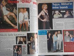 Şamdan Haftalık Aktüalite Sinema Tiyatro Müzik ve Magazin Dergisi - 5 Haziran 2004 - Nihan Akkuş - Irmak Ünal - Dilek Serbes - Toprak Sergen - Nez - Şengül Balıksırtı - Kenan Doğulu - Tuğçe Kazaz - Serdar Bilgili - Kemal Derviş - Erol Derviş - Türkan Şoray - Cihan Ünal - Deniz Seki - Öykü Erdem - Çağla Şikel - Gülben Ergen - Kenan Doğulu - Ayşe Hatun Önal - Davut Güloğlu - Emel Müftüoğlu - Ece Sükan - Şebnem Özinal - Cemil İpekçi - Teoman - Mehmet Aslantuğ - Seben Koçibey - Mehmet Aslantuğ - Ozan Güven - Orhan Gencebay - Sevim Emre - Emre Irmak - Gürkay Uygun - Şebnem Ferah - Güliz Onursal - Cemal Özgörkey - Perihan Akı - Yasemin Bozkurt - Deniz Akkaya - Azra Akın - Sibel Turnagöl fotoğraf ve haberi - Tam Takım Dergi