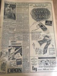 YENİ SABAH GAZETESİ  3 MART 1958 YIL :20 SAYI :6824--Körfez kan ağlıyor --Bulunan cesetlerin  sayısı 193 e  çıktı  .100 kadar kayıp  ihbarı  var ---Üsküdar 'ın  yeri  dün  tespit edildi --Körfez halkı  Denizcilik  Bankasından  şikayetçi---Fenerbahçe  , Beşiktaş 'ı  dün farklı yendi --Sarıyer  'i  yenen K. Gümrük  Şampiyonluğa Yaklaştı --Galatasaray  ,güzel  bir oyunla  Altay 'ı 3-0  mağlup etti --B. Spor :1 Vefa :0--İzmit  Faciasından  son fotoğraflar  :Bütün yurt  mateme  boğuldu --Gölcükte  sinemaya  giden  üç  kız kardeşten  ikisi  boğuldu --Giyim  eşyası fiyatları yeniden  artmaya başladı --Piyasaya beyaz  peynir  gelmiyor --İ.Spor  Adana da  yine galip  :5-0--