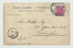 PURGER  & Co. / 1905 POSTADAN GEÇMİŞ BOĞAZİÇİ PANORAMASI KARTPOSTAL...