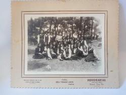 ŞİŞLİ TERAKKİ LİSESİ / 4 ADET BÜYÜK BOY ESKİ OKUL FOTOĞRAFI...
