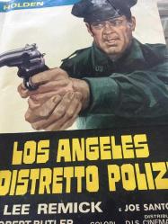 Los Angeles Cinayeti, İtalyanca ORİJİNAL SİNEMA, Film AFİŞİ, (LOS ANGELES 5 DISTRETTO POLIZIA - The Blue Knight) 1973, FİLM AFİŞİ / POSTERİ - BÜYÜK BOY - ORİJİNAL - 65 X 45 cm EBADINDA - Original Turkish Big Size Movie Poster - Robert Butler,  Joseph Wambaugh, E. Jack Neuman, William Holden, Lee Remick, Joe Santos, Sam Elliott, Eileen Brennan, Vic Tayback, Anne Archer, Lucille Benson, Ja'net DuBois, 	Mario Roccuzzo, Jamie Farr, David Moody, Gloria LeRoy, Richard Collier, Kenneth Wolger, George DiCenzo, Raymond Guth, Emile Meyer, Ernest Esparza III, John Quade, Janit Baldwin, Arell Blanton