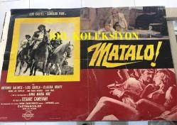 ¡Mátalo!, İtalyanca ORİJİNAL SİNEMA, Film AFİŞİ, (MATALO) 1970, FİLM AFİŞİ / POSTERİ - BÜYÜK BOY - ORİJİNAL - 65 X 45 cm EBADINDA - Original Turkish Big Size Movie Poster - Cesare Canevari, Mino Roli, Nico Ducci, Eduardo Manzanos, Lou Castel, Corrado Pani, Antonio Salines, Luis Dávila, Claudia Gravy, Ana María Noé, Miguel del Castillo, Ana María Mendoza, Bruno Boschetti, Mirella Pamphili