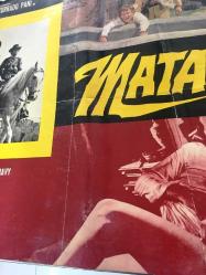 ¡Mátalo!, İtalyanca ORİJİNAL SİNEMA, Film AFİŞİ, (MATALO) 1970, FİLM AFİŞİ / POSTERİ - BÜYÜK BOY - ORİJİNAL - 65 X 45 cm EBADINDA - Original Turkish Big Size Movie Poster - Cesare Canevari, Mino Roli, Nico Ducci, Eduardo Manzanos, Lou Castel, Corrado Pani, Antonio Salines, Luis Dávila, Claudia Gravy, Ana María Noé, Miguel del Castillo, Ana María Mendoza, Bruno Boschetti, Mirella Pamphili