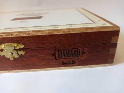 NİKARAGUA PADRAN / DAMASO - MENTEŞELİ,KİLİTLİ AHŞAP CIGAR KUTUSU...