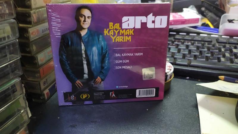 ARTO BAL KAYMAK YARİM AMBALAJLI CD Efemera kitantik  