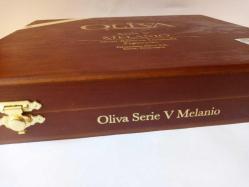 OLIVA SERIE MELANIO / REPUBLICA NIKARAGUA - ESKİ AHŞAP SİGARA KUTUSU...