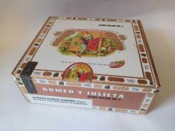 ROMEO Y JULIET / DOMİNİK CUMHURİYETİ AHŞAP SİGARA KUTUSU...