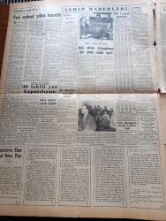 Yeni İstanbul Gazetesi - 8 Ekim 1952 - Kore'de Harp Veya Sulh Bugün Kararlaştırılacak - İran'ın Cevabi Notası - İsmet İnönü'nün Dokunulmazlığını Kaldırmak İçin Bir Müracaat - Aksaray Ve Civarında 38 İçkili Yer Kapatılıyor - Kerim Ömer Çağlar - Denizlerin Efesi Gazi Umur Paşa Yazan Tevfik İnci Yazı Dizisi - Milli Eğitimden Amerika'ya Bir Heyet Gidiyor - Muhalefet Partileri Ve Yunan Kralı Paul - Amerikan Seçiminde Eisenhower Ve Truman Rekabeti - Binbir Gece Masalları Güzel Hasan Çeviren Reşad Nuri Darago - Ulaşılamayan Şehir Artvin - Hınıs'ta İlk Defa At Sergisi - Ronson Dünyanın En Güzel Çakmağı - Yıldızların Toplandığı Cannes Şehrinde - Profesyonel Ligdeki Takımlara Bakış - Prodent Diş Macunu - Roja Briyantin - PYE Radyo - Başbakan Adnan Menderes - Manisa'da Dünkü Hadiseler