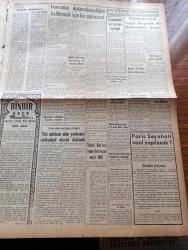 Yeni İstanbul Gazetesi - 8 Ekim 1952 - Kore'de Harp Veya Sulh Bugün Kararlaştırılacak - İran'ın Cevabi Notası - İsmet İnönü'nün Dokunulmazlığını Kaldırmak İçin Bir Müracaat - Aksaray Ve Civarında 38 İçkili Yer Kapatılıyor - Kerim Ömer Çağlar - Denizlerin Efesi Gazi Umur Paşa Yazan Tevfik İnci Yazı Dizisi - Milli Eğitimden Amerika'ya Bir Heyet Gidiyor - Muhalefet Partileri Ve Yunan Kralı Paul - Amerikan Seçiminde Eisenhower Ve Truman Rekabeti - Binbir Gece Masalları Güzel Hasan Çeviren Reşad Nuri Darago - Ulaşılamayan Şehir Artvin - Hınıs'ta İlk Defa At Sergisi - Ronson Dünyanın En Güzel Çakmağı - Yıldızların Toplandığı Cannes Şehrinde - Profesyonel Ligdeki Takımlara Bakış - Prodent Diş Macunu - Roja Briyantin - PYE Radyo - Başbakan Adnan Menderes - Manisa'da Dünkü Hadiseler
