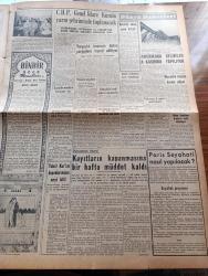 Yeni İstanbul Gazetesi - 10 Ekim 1952 - Mısır'daki Gelişmeler Kral Faruk Aleyhine 15 Dava Açıldı - İsmet İnönü Dün İstanbul'a Geldi - Antidemokratik Kanunlar - Sarıyer Cinayetinin Esrarı - Yugoslavya Bir Bulgar Diplomatını Reddetti - Denizlerin Efesi Gazi Umur Paşa Yazan Tevfik İnci Yazı Dizisi - Bakırköy'den Firuz Köyüne Gidecek 3,5 Kilometrelik Yolun Açılış Töreni - Amerika'da Seçimler 4 Kasım'da Yapılıyor - Türkiye 6 Tepkili Uçak Geliyor - Türkiye İngiltere Arasında Vizesiz Seyahat - İngiltere'de Kraliçe Elizabeth'ib Taç Giyme Törenine Hazırlık - Et ve Balık Kurumu Kuruldu - Yarıda Kalan Maçlar - Milletlerarası Artistler Kongresi Münasebetiyle - Kral Faruk'un Çıplağa Karşı Temayülü Büyüktü- Fendt Dieselross Traktörleri - Kienzle Argo Taksimetreleri - Yeni Parker 51 Dolmakalemi - Çapamarka