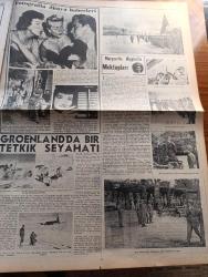 Yeni İstanbul Gazetesi - 12 Ekim 1952 - Birleşmiş Milletler Assamblesi Salı Günü Toplanıyor - Yedek Subayların Terhisi Durduruldu - CHP Genel İdare Kurulu Bir Beyanname Yayınladı - Urfa'da Veba Hastalığı Yok - İsmet İnönü - İran'da Bir Grev - Beşiktaş Kasımpaşa'yı 3 2 Yendi - Demokrat Parti'nin Tebliği - Denizlerin Efesi Gazi Umur Paşa Yazan Tevfik İnci Yazı Dizisi - Yargıçları Nasıl Yetiştirmeliyiz Yazan İmran Öktem - Paşabahçe Vapurunun Seyir Tecrübesi - Binbir Gece Masalları Güzel Hasan Çeviren Reşad Nuri Darago Yazı Dizisi - Pazar Saatleri Yazan Bedii Faik - Başbakan Adnan Menderes'in Londra'ya Seyahatinin Akisleri - Torbalı Tire Otorayının Büyük Kısmı Tuzla Buz Oldu - Öldüresiye Spor Cotch Güreşleri - Meşhur Terzi Jacques Heim Yeni Modellerini Anlatıyor -  Palamuttan On Çeşit Yemek - Fotoğraflarla Dünya Haberleri - Grönland'da Bir Tetkik Seyahati - Marguerite Higgins'in Mektupları - Zündap Dikiş Nakış Makineleri - Volvo Traktör - Çapamarka - Dermojen - Pilli Luxor Radyo