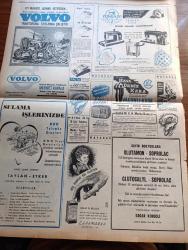 Yeni İstanbul Gazetesi - 12 Ekim 1952 - Birleşmiş Milletler Assamblesi Salı Günü Toplanıyor - Yedek Subayların Terhisi Durduruldu - CHP Genel İdare Kurulu Bir Beyanname Yayınladı - Urfa'da Veba Hastalığı Yok - İsmet İnönü - İran'da Bir Grev - Beşiktaş Kasımpaşa'yı 3 2 Yendi - Demokrat Parti'nin Tebliği - Denizlerin Efesi Gazi Umur Paşa Yazan Tevfik İnci Yazı Dizisi - Yargıçları Nasıl Yetiştirmeliyiz Yazan İmran Öktem - Paşabahçe Vapurunun Seyir Tecrübesi - Binbir Gece Masalları Güzel Hasan Çeviren Reşad Nuri Darago Yazı Dizisi - Pazar Saatleri Yazan Bedii Faik - Başbakan Adnan Menderes'in Londra'ya Seyahatinin Akisleri - Torbalı Tire Otorayının Büyük Kısmı Tuzla Buz Oldu - Öldüresiye Spor Cotch Güreşleri - Meşhur Terzi Jacques Heim Yeni Modellerini Anlatıyor -  Palamuttan On Çeşit Yemek - Fotoğraflarla Dünya Haberleri - Grönland'da Bir Tetkik Seyahati - Marguerite Higgins'in Mektupları - Zündap Dikiş Nakış Makineleri - Volvo Traktör - Çapamarka - Dermojen - Pilli Luxor Radyo