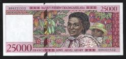 ** MADAGASKAR ( 25.000 * FRANCS ) 1998 - ÇİL