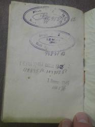 1940 TARİHLİ İZMİR TEMİZ NÜFUS CÜZDANI