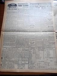 Yeni İstanbul Gazetesi - 8 Kasım 1952 - NATO Deniz Kuvvetlerinin Akdeniz Harekâtı - Kore'de Cumhuriyet Bayramı'nın Kutlanışı - Sovyet Rusya Kore Mevzuunda Sulh Taarruzuna Hazırlanıyor - Milli Eğitim Bakanı Tevfik İleri İstifa Etmiş Değil - Vatan Haini Abdullah Zorlu Cezasını Buldu - UNESCO'da Yeni Tayinler - General Ridgway Dün Paris'e Hareket Etti - Büyük Kardeşim Atatürk Anlatan Makbule Atadan Yazı Dizisi - Şehir Tiyatrosu Müdürlüğüne Fazıl Ahmet Aykaç Tayin Edilmiş - Denizlerin Efesi Gazi Umur Paşa Yazan Tevfik İnci Yazı Dizisi - Yeni İstanbul Ping Pong Takımının Karşılaşması - Kraliçe İkinci Elizabeth ve Kardeşi Prenses Margaret Fotoğrafı - Körler Okuluna Yapılan Yardım - Eisenhower'i Amerika'nın Kadınları Mı Seçti - 1001 Gece Masalları Ali Baba ile Kırk Haramiler Çeviren Reşad Nuri Darago Yazı Dizisi - İzmir'de Şarapçılık Mevzuunda Bir Toplantı - Güzel Bir Eski Zaman Aşkı Yazan William Saroyan Yazı Dizisi - İşte Amerikan Cumhurbaşkanının Oturduğu Beyaz Ev - Trelleborg Lastikleri