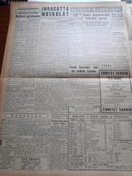 Yeni İstanbul Gazetesi - 11 Kasım 1952 - Atatürk'ün Ölüm Yıldönümünde Matemimizi Milletçe Yaşadık - Birleşmiş Milletler'de Vişinski'nin İthamları - Mareşal Tito'nun İngiltere Seyahati - Kore'de Atom Bombası Bile Kullanılmalıdır - İsrail Alman Anlaşmasında Araplar Ağır Basıyor - Faruk Nafiz Çamlıbel'in Atatürk'ün Hatırası İçin Yazdığı Büyük Yolcu Siiri- Büyük Kardeşim Atatürk Anlatan Makbule Atadan Yazı Dizisi - Denizlerin Efesi Gazi Umur Paşa Yazan Tevfik İnci Yazı Dizisi - Atatürk Dün Yurdun Her Yerinde Anıldı - Atom Enerjisi İle İşleyecek Tesisler - Japonya Artık Silahlanabilir - İran Şahlarından Mehmet Ali - Hikaye Baban Görmesin Yazan Mehmed Davaz - Radyolar - Krem Pertev