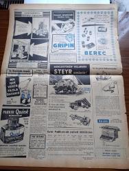 Yeni İstanbul Gazetesi - 14 Kasım 1952 - Seferihisar'ın Doğanbeyli Koyundaki Müttefik Manevraları Sona Erdi - Alman İsrail Anlaşmasına Karşılık Araplar Alman Mallarını Boykota Başladı - Birleşmiş Milletler'de Şüpheli Bir İntihar - Yunanistan Seçimi - İstinaf Mahkemelerinin Kurulması Kabul Edildi - Cumhurbaşkanı Celal Bayar'ın Tetkikleri - Güney Avrupa Müttefik Kuvvetleri Başkomutanı Amiral Carney - Büyük Kardeşim Atatürk Anlatan Makbule Atadan Yazı Dizisi - Denizlerin Efesi Gazi Umur Paşa Yazan Tevfik İnci Yazı Dizisi - Pakistan Kültür Heyeti Geldi - Uçan Daire Yapan Adam Rudolf Schriever - Marguerite Higgins'in Mektupları - Hikaye Baban Görmesin Yazan Mehmed Davaz Yazı Dizisi - Konya Şeker Fabrikası Hazırlıkları - Tarihi Sanat Eserlerimiz Yine Türbeler - Anadolu'da Yaşamış Bir İtalyan Prensesi Belgiojoso'nun Hayatı - Fenerbahçe Takımına Alınan Yeni Oyuncuların Tecrübesi - Macar Futbolcu Stefan Szobel