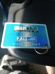 DAF kilit kart anahtarlık