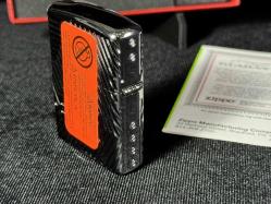 Orijinal 2018 Zippo Çakmak 29672 Zippo Bolts Design Lighter Çakmak 360 Armor