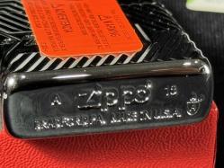 Orijinal 2018 Zippo Çakmak 29672 Zippo Bolts Design Lighter Çakmak 360 Armor