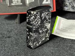 Orijinal 2024 Zippo Çakmak 167 Dragon Phoenix Design Armor 360 EJDERHA Modeli
