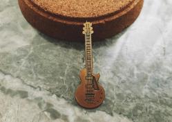 ELEKTRO GİTAR ROZETİ - MADALYA ( BRONZ ) C66