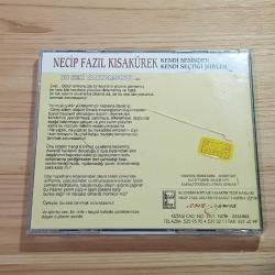 Necip Fazıl Kısakürek - Kendi Sesinden Kendi Seçtiği Şiirler - CD ( Dönem Baskı Sarı Bandrol )