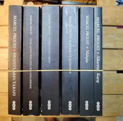 KAYIP ZAMANIN İZİNDE - 6 Kitap Swannların Tarafı - Çiçek Açmış Genç Kızların Gölgesinde, Guermantes Tarafı, Sodom ve Gomorra, Mahpus, Albertine Kayıp