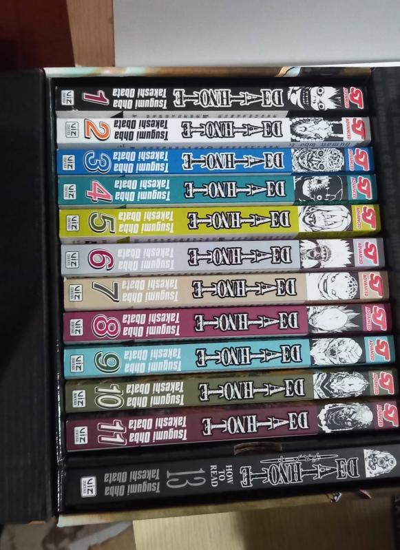 Death Note Box Set Vol.s 1 13 Volumes 1 - 13 12. Sayı Eksik