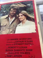 Vahşi aile, İtalyanca ORİJİNAL SİNEMA, Film AFİŞİ, (LA GRANDE AVVENTURA - The Adventures of the Wilderness Family) 1975, FİLM AFİŞİ / POSTERİ - BÜYÜK BOY - ORİJİNAL - 66 X 47 cm EBADINDA - Original Turkish Big Size Movie Poster - Stewart Raffill, Arthur R. Dubs, Robert Logan, Susan Damante, Hollye Holmes, Ham Larsen, George 'Buck' Flower, 	William Cornford, John F. Goff,  Herbert F. Nelson, KILIÇ FİLM