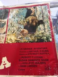 Vahşi aile, İtalyanca ORİJİNAL SİNEMA, Film AFİŞİ, (LA GRANDE AVVENTURA - The Adventures of the Wilderness Family) 1975, FİLM AFİŞİ / POSTERİ - BÜYÜK BOY - ORİJİNAL - 66 X 47 cm EBADINDA - Original Turkish Big Size Movie Poster - Stewart Raffill, Arthur R. Dubs, Robert Logan, Susan Damante, Hollye Holmes, Ham Larsen, George 'Buck' Flower, 	William Cornford, John F. Goff,  Herbert F. Nelson, KILIÇ FİLM