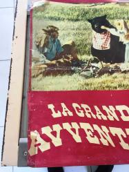 Vahşi aile, İtalyanca ORİJİNAL SİNEMA, Film AFİŞİ, (LA GRANDE AVVENTURA - The Adventures of the Wilderness Family) 1975, FİLM AFİŞİ / POSTERİ - BÜYÜK BOY - ORİJİNAL - 66 X 47 cm EBADINDA - Original Turkish Big Size Movie Poster - Stewart Raffill, Arthur R. Dubs, Robert Logan, Susan Damante, Hollye Holmes, Ham Larsen, George 'Buck' Flower, 	William Cornford, John F. Goff,  Herbert F. Nelson, KILIÇ FİLM