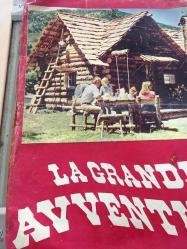 Vahşi aile, İtalyanca ORİJİNAL SİNEMA, Film AFİŞİ, (LA GRANDE AVVENTURA - The Adventures of the Wilderness Family) 1975, FİLM AFİŞİ / POSTERİ - BÜYÜK BOY - ORİJİNAL - 66 X 47 cm EBADINDA - Original Turkish Big Size Movie Poster - Stewart Raffill, Arthur R. Dubs, Robert Logan, Susan Damante, Hollye Holmes, Ham Larsen, George 'Buck' Flower, 	William Cornford, John F. Goff,  Herbert F. Nelson, KILIÇ FİLM