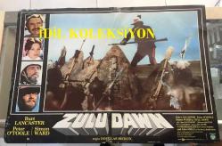 ZULU DOWN, İngilizce ORİJİNAL SİNEMA, Film AFİŞİ, (ZULU DOWN) 1979, FİLM AFİŞİ / POSTERİ - BÜYÜK BOY - ORİJİNAL - 67 X 47 cm EBADINDA - Original Turkish Big Size Movie Poster - Douglas Hickox, Cy Endfield, Anthony Story, Burt Lancaster, Peter O'Toole, Simon Ward, Denholm Elliott, John Mills, Nigel Davenport, Michael Jayston, Peter Vaughan, James Faulkner, Christopher Cazenove, Simon Sabela, David Bradley, Bob Hoskins, Anna Calder-Marshall, Freddie Jones