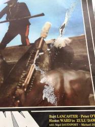 ZULU DOWN, İngilizce ORİJİNAL SİNEMA, Film AFİŞİ, (ZULU DOWN) 1979, FİLM AFİŞİ / POSTERİ - BÜYÜK BOY - ORİJİNAL - 67 X 47 cm EBADINDA - Original Turkish Big Size Movie Poster - Douglas Hickox, Cy Endfield, Anthony Story, Burt Lancaster, Peter O'Toole, Simon Ward, Denholm Elliott, John Mills, Nigel Davenport, Michael Jayston, Peter Vaughan, James Faulkner, Christopher Cazenove, Simon Sabela, David Bradley, Bob Hoskins, Anna Calder-Marshall, Freddie Jones