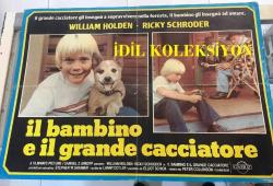 Harika Çocuk, İtalyanca ORİJİNAL SİNEMA, Film AFİŞİ, (il bambino e il grande cacciatore - The Earthling) 1980, FİLM AFİŞİ / POSTERİ - BÜYÜK BOY - ORİJİNAL - 67 X 46 cm EBADINDA - Original Turkish Big Size Movie Poster - Peter Collinson, Lanny Cotler, William Holden, Ricky Schroder, Jack Thompson, Olivia Hamnett, Alwyn Kurts, Pat Evison, Redmond Phillips, Ray Barrett, Tony Barry, Allan Penney, Willie Fennell, Walter Pym, Cul Cullen, Dawn Gregg, Maggie Blinco, Tui Bow, Danny Adcock