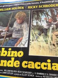 Harika Çocuk, İtalyanca ORİJİNAL SİNEMA, Film AFİŞİ, (il bambino e il grande cacciatore - The Earthling) 1980, FİLM AFİŞİ / POSTERİ - BÜYÜK BOY - ORİJİNAL - 67 X 46 cm EBADINDA - Original Turkish Big Size Movie Poster - Peter Collinson, Lanny Cotler, William Holden, Ricky Schroder, Jack Thompson, Olivia Hamnett, Alwyn Kurts, Pat Evison, Redmond Phillips, Ray Barrett, Tony Barry, Allan Penney, Willie Fennell, Walter Pym, Cul Cullen, Dawn Gregg, Maggie Blinco, Tui Bow, Danny Adcock