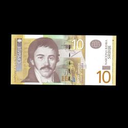 SIRBİSTAN (2006) - 10 Dinar (ÇİL 10/10)