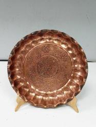 Dövme Bakır Kalem işçilikli Tabak