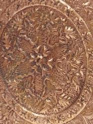 Dövme Bakır Kalem işçilikli Tabak