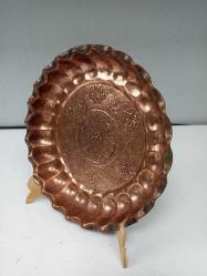 Dövme Bakır Kalem işçilikli Tabak